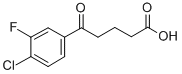 CAS 登录号：845790-44-5， 5-(4-氯-3-氟苯基)-5-氧代戊酸