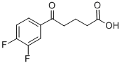 CAS 登录号：845790-46-7， 5-(3,4-二氟苯基)-5-氧代戊酸