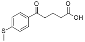 CAS 登录号：845790-49-0， 5-氧代-5-(4-甲硫基苯基)戊酸