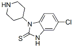 CAS 登录号：84604-99-9， 5-氯-1,3-二氢-1-(4-哌啶基)-1H-苯并咪唑-2-硫酮
