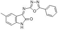 CAS#: 84640-91-5, 5-Methyl-3-(5-Phenyl-1,3,4-Oxadiazol-2-Ylimino)-2-Indolinone