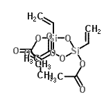 CAS#: 84682-37-1, 1,3-Divinyl-1,1,3,3-disiloxanetetrayl tetraacetate