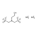 CAS#: 84696-97-9, P,P'-[[(2-hydroxyethyl)imino]bis(methylene)]bis-Phosphonate ammonium salt (1:2)