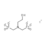 CAS#: 84696-98-0, P,P'-[[(2-hydroxyethyl)imino]bis(methylene)]bis-Phosphonate potassium salt (1:1)