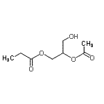 CAS 登录号：84712-47-0， 2-乙酰氧基-3-羟基丙基丙酸酯