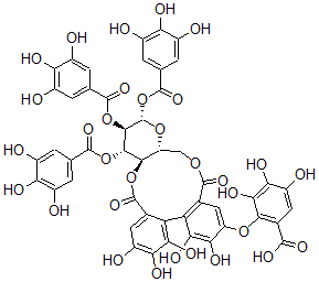 CAS 登录号：84744-48-9， 玫瑰鞣质 A