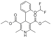 CAS#: 84761-70-6, 2,6-Dimethyl-3,5-Diethoxycarbonyl-4-(2-Difluoromethoxyphenyl)-1,4-Dihydropyridine
