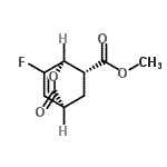CAS#: 847823-78-3, Methyl (1R,4S,6R)-7-fluoro-3-oxo-2-oxabicyclo[2.2.2]oct-7-ene-6-carboxylate