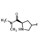 CAS#: 847866-41-5, 4-Fluoro-N,N-dimethyl-D-prolinamide