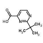 CAS#: 847955-90-2, 2-tert-butylpyrimidine-4-carboxylic acid