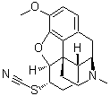 CAS#: 84824-87-3, (5alpha,6alpha)-3-Methoxy-17-methyl-4,5-epoxymorphinan-6-yl thiocyanate