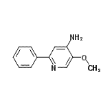 CAS#: 848580-36-9, 5-Methoxy-2-phenyl-4-pyridinamine