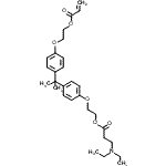 CAS#: 84864-53-9, 2-[4-(2-{4-[2-(Acryloyloxy)ethoxy]phenyl}-2-propanyl)phenoxy]ethyl N,N-diethyl-beta-alaninate