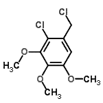 CAS#: 848694-08-6, 2-Chloro-1-(chloromethyl)-3,4,5-trimethoxybenzene