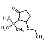 CAS 登录号：84891-52-1， 5-乙氧基-1-(三甲基硅烷基)-2-吡咯烷酮