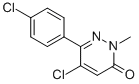 CAS#: 849021-02-9, 5-Chloro-6-(4-Chlorophenyl)-2-Methylpyridazin-3(2H)-One