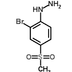 CAS#: 849035-73-0, [2-Bromo-4-(methylsulfonyl)phenyl]hydrazine