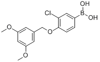 CAS#: 849062-24-4, B-[3-Chloro-4-[(3,5-dimethoxyphenyl)methoxy]phenyl]-Boronic acid