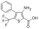 CAS#: 849066-52-0, 3-Amino-4-Phenyl-5-(Trifluoromethyl)Thiophene-2-Carboxylic Acid