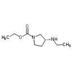 CAS 登录号：849106-56-5， 乙基(3R)-3-(乙基氨基)-1-吡咯烷羧酸酯