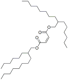 CAS 登录号：85006-03-7， 二(2-己基癸基)马来酸酯