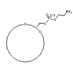 CAS#: 85006-06-0, 2-Aminoethyl (2R)-1,4-dioxacycloicosan-2-ylmethyl hydrogen phosphate