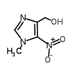 CAS#: 85012-70-0, (1-Methyl-5-nitro-1H-imidazol-4-yl)methanol