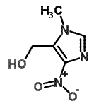 CAS#: 85012-71-1, (1-Methyl-4-nitro-1H-imidazol-5-yl)methanol