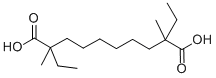 CAS#: 85018-88-8, 2,9-Diethyl-2,9-Dimethyldecanedioic Acid