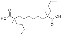 CAS 登录号：85018-90-2， 2,9-二丁基-2,9-二甲基癸二酸