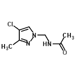 CAS#: 850255-09-3, N-[(4-Chloro-3-methyl-1H-pyrazol-1-yl)methyl]acetamide
