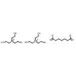 CAS#: 85030-03-1, Bis[2-hydroxy-N,N-bis(2-hydroxyethyl)ethanaminium] pimelate