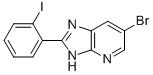 CAS 登录号：850348-98-0， 6-溴-2-(2-碘-苯基)-3H-咪唑并[4,5-b]吡啶