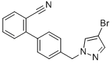 CAS 登录号：850349-04-1， 4'-(4-溴-吡唑-1-基甲基)-联苯-2-甲腈