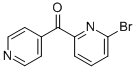 CAS 登录号：850349-08-5， (6-溴-吡啶-2-基)-吡啶-4-基-甲酮