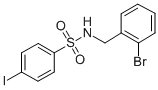 CAS#: 850349-14-3, N-(2-Bromo-Benzyl)-4-Iodo-Benzenesulfonamide