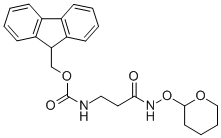 CAS 登录号：850349-60-9， N-(2H-3,4,5,6-四氢吡喃-2-基氧基)-3-[(芴-9-基甲氧基)羰基氨基]丙酰胺