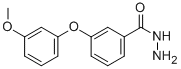 CAS 登录号：850350-02-6， 1-(3-甲氧基苯氧基)苯-3-甲酰肼
