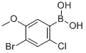 CAS#: 850567-94-1, (4-Bromo-2-Chloro-5-Methoxy)Benzeneboronic Acid