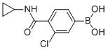 CAS#: 850589-44-5, 3-Chloro-4-(Cyclopropylcarbamoyl)Phenylboronic Acid