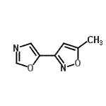 CAS#: 850646-74-1, 5-Methyl-3-(1,3-oxazol-5-yl)-1,2-oxazole