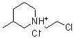CAS 登录号：85068-70-8， 1-(2-氯乙基)-3-甲基哌啶鎓氯化物