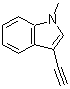 CAS#: 85094-88-8, 3-Ethynyl-1-methyl-1H-indole