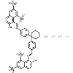 CAS#: 85098-59-5, Tetrasodium 8,8'-[1,1-cyclohexanediylbis(4,1-phenylene-2,1-diazenediyl)]bis(7-hydroxy-1,3-naphthalenedisulfonate)