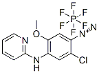 CAS#: 85099-27-0, 2-Chloro-5-Methoxy-4-(2-Pyridylamino)Benzenediazonium Hexafluorophosphate