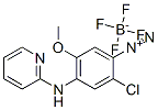 CAS#: 85099-28-1, 2-Chloro-5-Methoxy-4-(2-Pyridylamino)Benzenediazonium Tetrafluoroborate