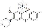 CAS#: 85099-31-6, 5-Methoxy-4-(Morpholin-4-Yl)-2-[(p-Tolyl)Thio]Benzenediazonium Hexafluorophosphate