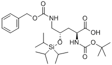 CAS#: 850996-85-9, (2S,4S)-5-Benzyloxycarbonylamino-2-Tert-Butoxycarbonylamino-4-Triisopropylsilanyloxy-Pentanoic Acid