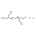 CAS#: 85117-92-6, N,N'-Bis(1,5-dihydroxy-3-pentanyl)-1,2-ethanediaminium dichloride
