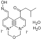 CAS#: 85126-25-6, 4-((Hydroxyimino)Methyl)-1-(((4-(3-Methyl-1-Oxobutyl)Pyridinio)Methoxy)Methyl)-Pyridinium Diiodide Dihydrate